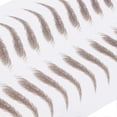thumbnail image 2 of Autocollant de tatouage de sourcils professionnel et imperméable, autocollant de transfert de sourcils pour femmes, MARRON‑10, 2 of 4