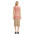 thumbnail image 3 of No Boundaries Stripe Tank Dress, Women's and Women's Plus, 3 of 5