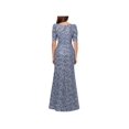 thumbnail image 2 of Xscape Womens Petites Sequined Maxi Evening Dress, 2 of 2