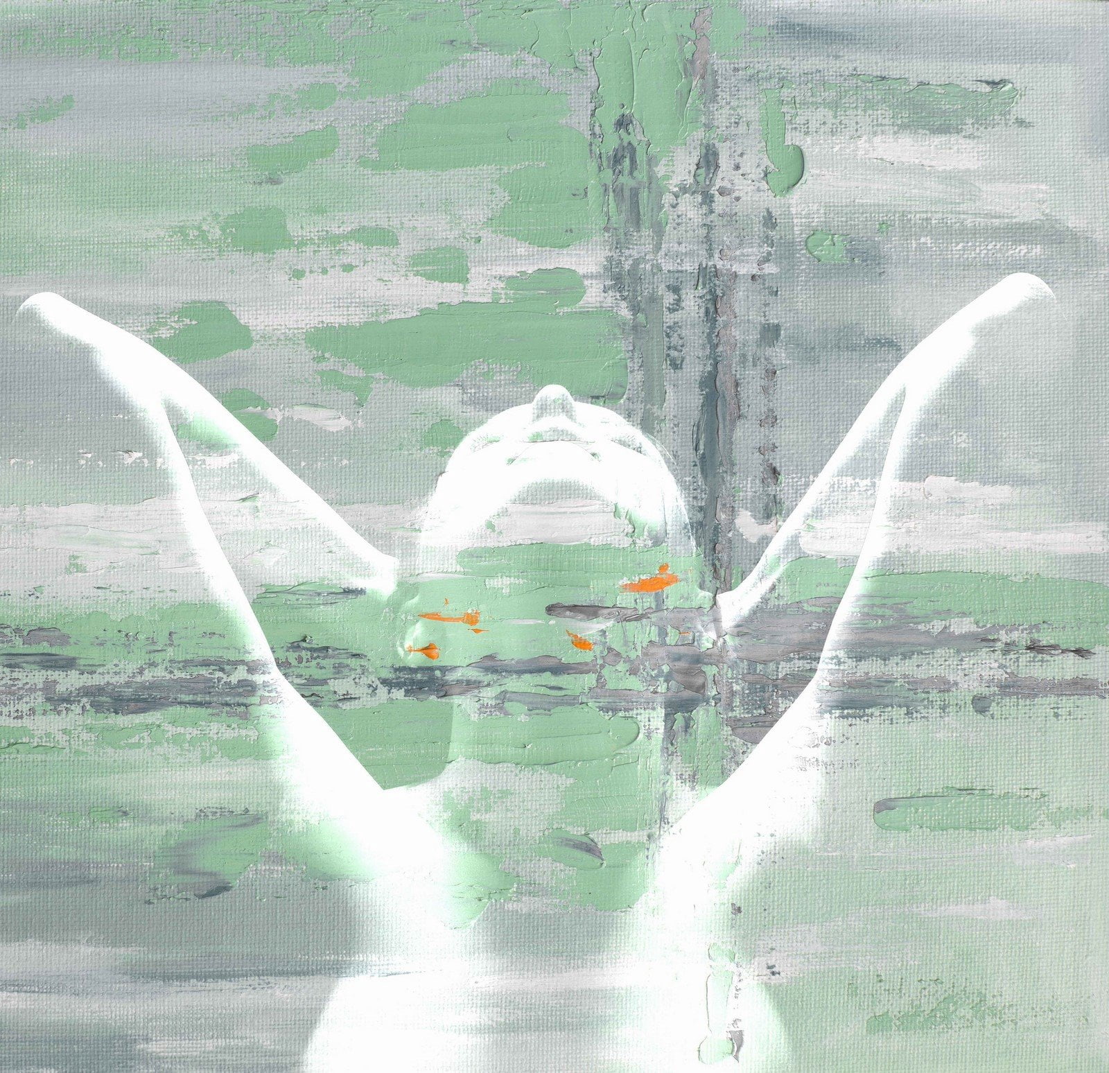 "Like an Angel" Painting Print on Wrapped Canvas