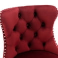 thumbnail image 6 of Swivel Bar Stools with Cupreous Nailheads Decoration / Comfort in Kitchen Island, 6 of 6