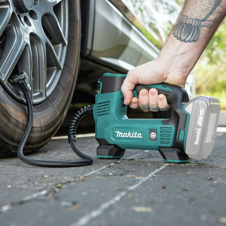 Makita 18V LXT Lithium-Ion Cordless Tire Inflator, Battery