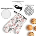 thumbnail image 3 of Cauagu Paris Print Oven Mitts and Pot Holders 4 pcs Set,Extra Thicken Long Kitchen Oven Glove Potholders BBQ Gloves-Oven Mitts and Pot Holders(11 Inch), 3 of 6