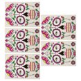 thumbnail image 1 of Halloween Cosplay Face Sticker,5 Pieces Face Tattoos Makeup Decoration Tattoo Stickers Face Tattoos Sticker Versatile Functionality, 1 of 14