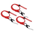 thumbnail image 1 of Unique Bargains Neck Lanyard with Hook Badge Lanyards Adjustable Long Strap Holder Keychain Red 3 Pack, 1 of 7