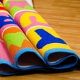 thumbnail image 2 of AllStar Rugs Kids / Baby Room Area Rug. Letters and Numbers with Vibrant Colors and Shapes (3' 3" x 4' 10"), 2 of 5