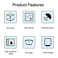 thumbnail image 3 of Ultrasonic Underwater Ranging Sensor, Electrostatic Protecting Ultrasonic Underwater Ranging Detector  for Swimming Pool DYP-L081MTW-V2.0,DYP-L08B50TW-V2.0, 3 of 7