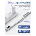thumbnail image 2 of 2 Pack Motion Sensor Light Indoor, 64 LED Under Cabinet Lights with Digital Display, 14in Battery Operated Closet Lights for Kitchen/Closet/Wardrobe,, 2 of 5