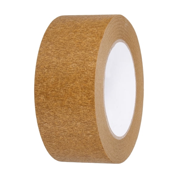 2" x 54.5 Yard Colorful Masking Tape Crepe Paper Masking Tape, Brown