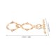 thumbnail image 2 of BESTYASH 4Ud Metálicos Dorados Para De Collar Con Extensores Multifuncionales, 2 of 8