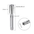 thumbnail image 2 of Unique Bargains M20 x 2.5 Left Hand High Speed Steel Machine 4 Straight Flutes Thread Tap, 2 of 6