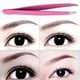 thumbnail image 5 of Pinzas de cejas oblicuas profesionales para dar forma a las cejas de acero inoxidable (negro) Tmvgtek Oficina Multiescena Multifunción, 5 of 5