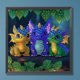 thumbnail image 1 of Cuadros Decorativos 5D DIY Parcial Forma especial Taladro Diamante Pintura Dragón Decoración para el hogar (YN065) Wdftyju embutido en tela, 1 of 9