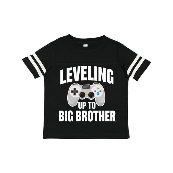 Inktastic Leveling Up to Big Brother Boys Toddler T-Shirt