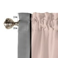 thumbnail image 6 of Geometric Figures Blush Pink Abstract Curtain Home Decoration Living Room Short Curtains Window Treatments For Kitchen Bedroom, 6 of 6
