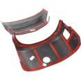 thumbnail image 6 of TINKI 100% Real Carbon Fiber Car Steering Wheel Base Lower&Upper Protect Cover for Chevrolet Corvette C7 2014-2019 Interior Steering Wheel Base Trim Cover Accessories, 6 of 6