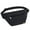 Black, variant on Adjustable Sports Fanny pack on Waist with Headphone Hole Running Crossbody Sling pack Women Fashion Chest Bag for Travel Cycling Hiking, Black
