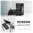 thumbnail image 2 of VRS Design Phone Case for Galaxy Z Fold 5 5G, [Quick Stand Modern] Premium Phone Case with Kickstand & Spring Loaded Hinge Cover (Black), 2 of 5