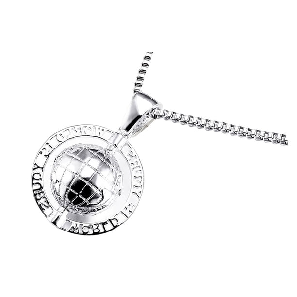 Collar de globo, collares de estilo sencillo y delicado a la moda, joyería ligera, cadenas que combinan con todo, regalos de cumpleaños para Ropa, zapatos y accesorios Miscelánea Plata Con Cadena Minnieouse AP015109-04