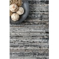 thumbnail image 3 of United Weavers Austin Area Rug 4540 20872 Westway Grey Rows Bars 7' 10" x 10' 6" Rectangle, 3 of 3
