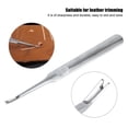 thumbnail image 1 of 2Pcs DIY Leather Groover Stainless Steel Edge Beveller Leather Craft Trimming Tool Set, 1 of 8