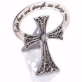 thumbnail image 1 of Alexas Angels 14751X 2.5 in. Bedside Cross-Trust In God with Crystal - Carded, 1 of 10