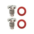 thumbnail image 1 of keepw 2 Pièces Unité Inférieure Vidange d'Huile Joint Acier Inoxydable Modification hors-Bord Pièces de Rechange Accessoires, 1 of 6