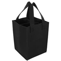 MLINS Portable Grocery Bag Travel 4 Bottle Wine Bag Carrier Tote Wine Bottle Wrapping Bag
