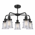 thumbnail image 2 of Innovations Lighting - Canton - 5 Light Stem Hung Chandelier In Industrial, 2 of 2