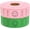 Pink/Green, variant on 1500 Raffe Tickets Ro, 3 Assorted Coors, 1x2 Inch Smie Ticket for Events, Entry, Cass Reward, Parties, Giveaways & Prizes (Yeow, Orange, Bue)