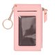 thumbnail image 1 of Monedero Mujer Corto PU Monedero Moda Delgado Multi-Tarjetero Rosa, 1 of 6