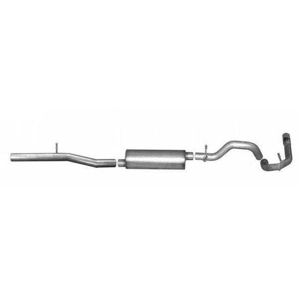 CatBack Single Exhaust System, Stainless for 2015 Chevrolet Silverado