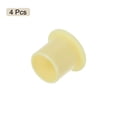 thumbnail image 3 of Uxcell 14mmx16mmx17mm Flanged Sleeve Bearings POM Wrapped Oilless Bushings Yellow 4 Pack, 3 of 5