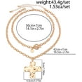 thumbnail image 4 of Chunky Cross Necklaces for Women Big Cross Necklace Gold Cross Necklace Chunky Silver Necklace Trendy Statement Jewelry, 4 of 14