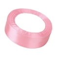 thumbnail image 1 of Gift Wrap Ribbon Wedding Decorations Clothes Making Supply DIY Craft Accessories Light-weight Polyester Ribbons for Ornaments Pink 04, 1 of 6
