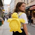 thumbnail image 5 of Mochila de tortuga para niñas. Mochila de tortuga monísima para viajes en familia, uso diario, festivales, actividades al aire libre, cumpleaños, colegio, niñas y niños, 5 of 5