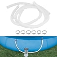thumbnail image 3 of Pool Pump Replacement Hose Polyethylene Plastic Pressure  Leaks Proof Replacement Pool Pump Hose 3Pcs, 3 of 8