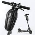 thumbnail image 1 of ROCKBROS Scooter Storage Bag Electric Scooter Front Hanging Bag Waterproof Scooter Handlebar Bag for Segway ES/Folding Bike EVA Hard Shell Scooter Frame Bag, 1 of 7