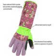 thumbnail image 3 of Guantes de jardinería guantes de manga larga muñeca para proteger el trabajo del jardín poda guantes de protección del jardinero de rosas un par neutro (morado) Zefei Wu  9024735019466, 3 of 5
