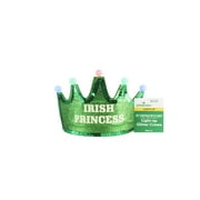 St. Patrick's Day Light-up Glitter Crown