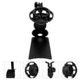 thumbnail image 2 of MasteelfCA 1 Set ABS Multi-functional Microphone Mount Clamps Iron Microphone Stand Holders, 2 of 8