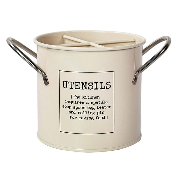 Soporte para cubiertos, soporte para utensilios, organizador de cubiertos, soporte multifuncional para cubiertos y palillos para encimera de mesa de Macarena Porta cubiertos