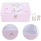 thumbnail image 3 of Adorable Style Tinplate Storage Box with Lock Key Home Desktop Storage Tin Case, 3 of 3