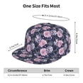 thumbnail image 6 of Uemuo Flowers Pattern Women's Baseball Cap,Straight Brim Hat,Golf Dad Hat,Travel Hat,Sun Protection Cap,Everyday Accessory, 6 of 9