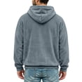 thumbnail image 6 of ZUBMGKTE Mens Hoodies Pet Holder Cat Dog Large Pouch Carriers Pullover with Drawstring Sweatshirt, 6 of 6