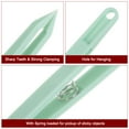 thumbnail image 4 of Unique Bargains Sticker Tweezers for Crafting Straight Pointed Tip with Spring, Green, 5 Pieces, 4 of 4