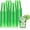 Green, variant on 50 Pack 12 oz Clear Plastic Cups Disposable Graduation Party Drinking Cup Bulk for Wedding Shower Birthday Family Gathering Party Supplies()