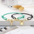 thumbnail image 4 of Lock and Key Couple Bracelets Friendship Matching Forever Love, 4 of 7