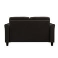 thumbnail image 6 of LifeStyle Solutions New Haven Loveseat in Coffee Microfiber Upholstery, 6 of 9