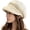 Beige, variant on CoCopeaunt Women Newsboy Caps Casual Visor Beret Hat Cozy Retro Vintage Cabbie Hat for Ladies Girls
